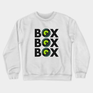 Box Box Box Brawn Edition F1 Tyre Compound Design Crewneck Sweatshirt